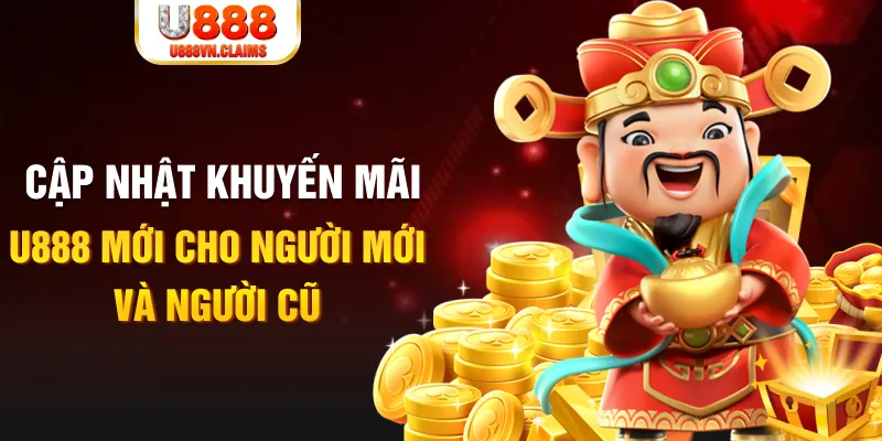 Cập nhật khuyến mãi U888 mới cho người mới và người cũ Cập nhật khuyến mãi U888 mới cho người mới và người cũ