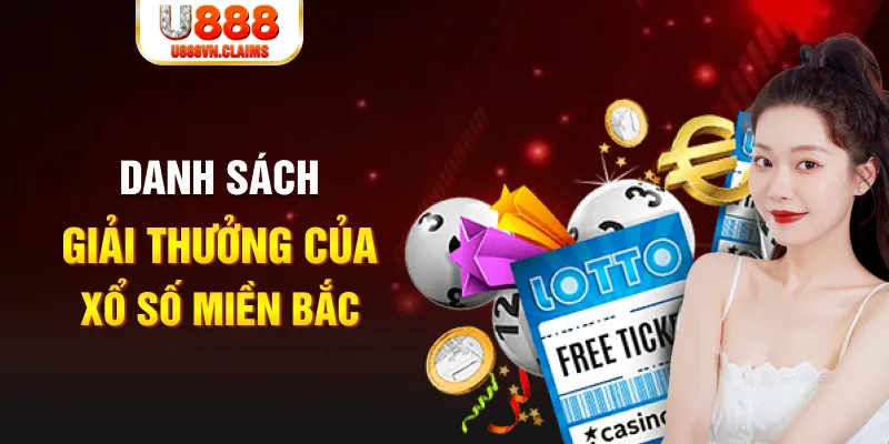 Danh sách giải thưởng của xổ số miền Bắc Danh sách giải thưởng của xổ số miền Bắc