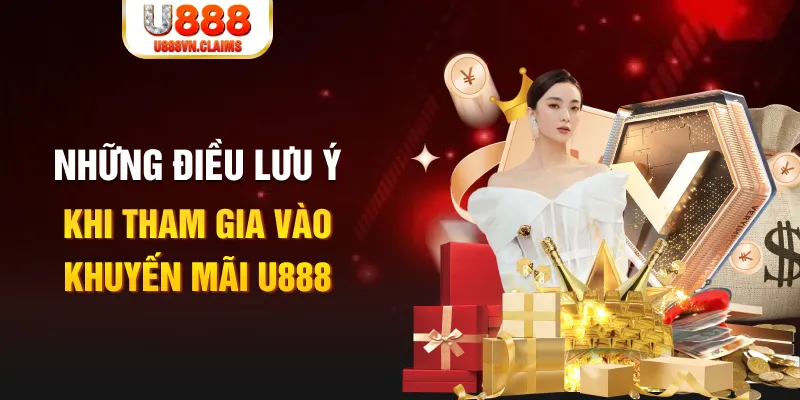Những điều lưu ý khi tham gia vào khuyến mãi U888 Những điều lưu ý khi tham gia vào khuyến mãi U888